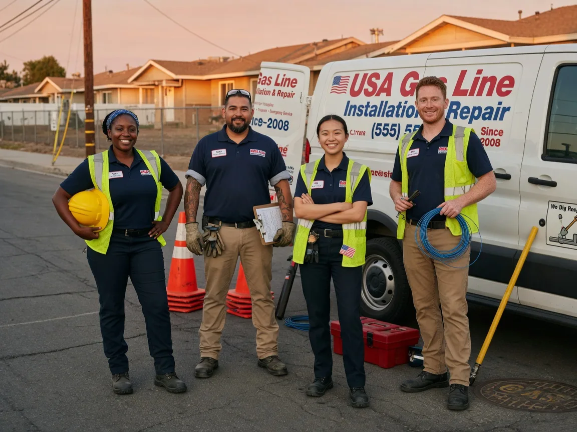 Gas Line Installation company in Peel, AR